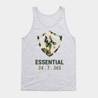 Essential 24.7.365 (Camo K9) Tank Top